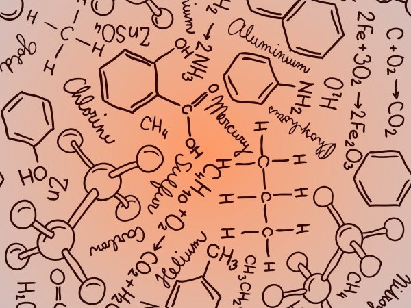 Фон для презентации по химии