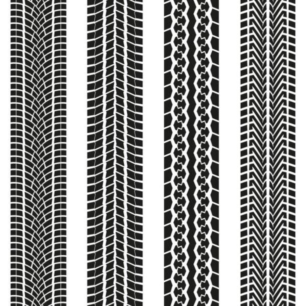 Необычные рисунки протектора