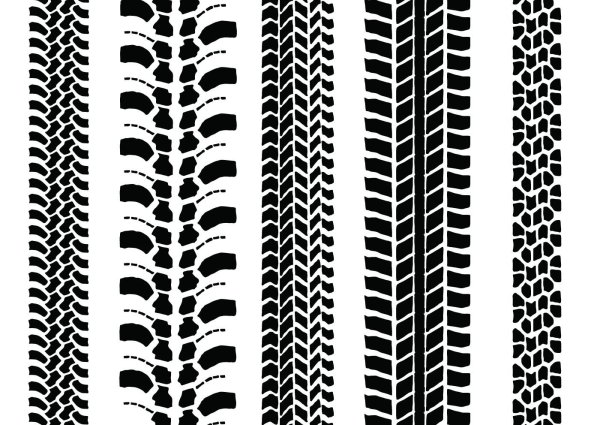 Симметричный ненаправленный рисунок протектора