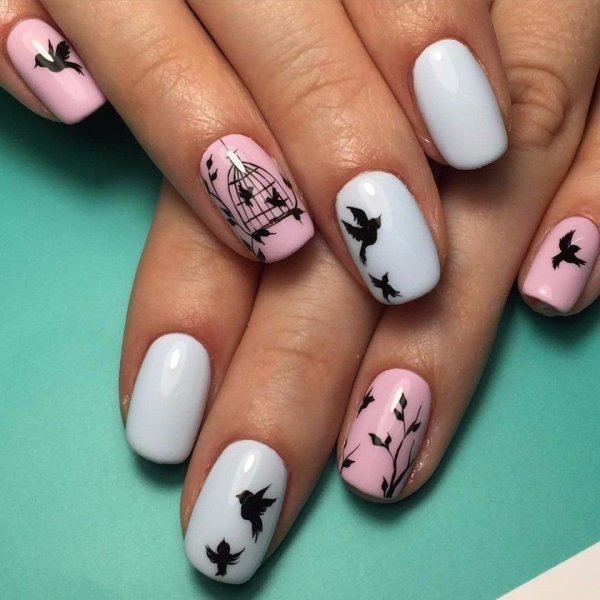 Красивый французский маникюр