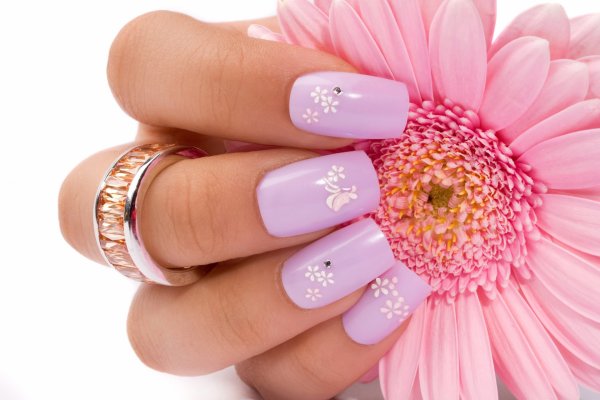 Гелевые ногти овальные