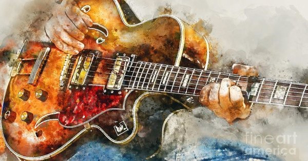 Красивые гитары