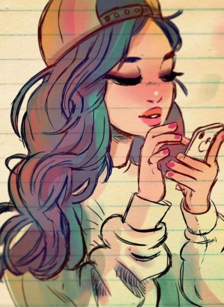 Крутые мультяшные девочки