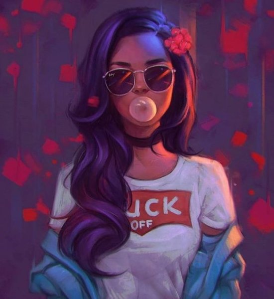 Мультяшные девушки на аву