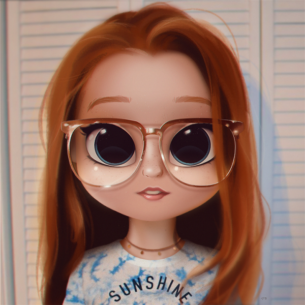 Девочка с большими глазами