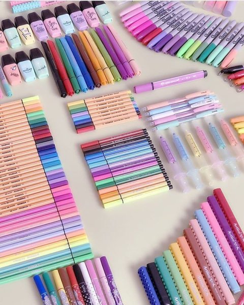 Пастельная канцелярия