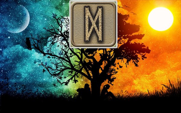 Руна Дагаз природа