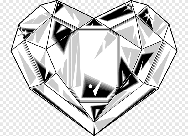 Алмаз нарисовать