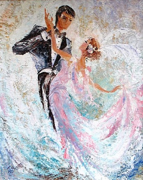 Бальные танцы живопись