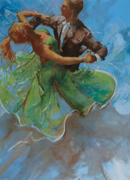 Allen Bentley художник латинский танец