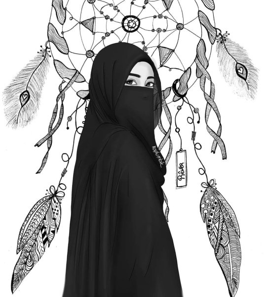 Мусульманка никаб паранджа