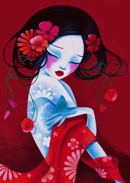 Картины в японском стиле