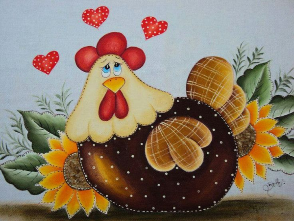 Поделка Курочка