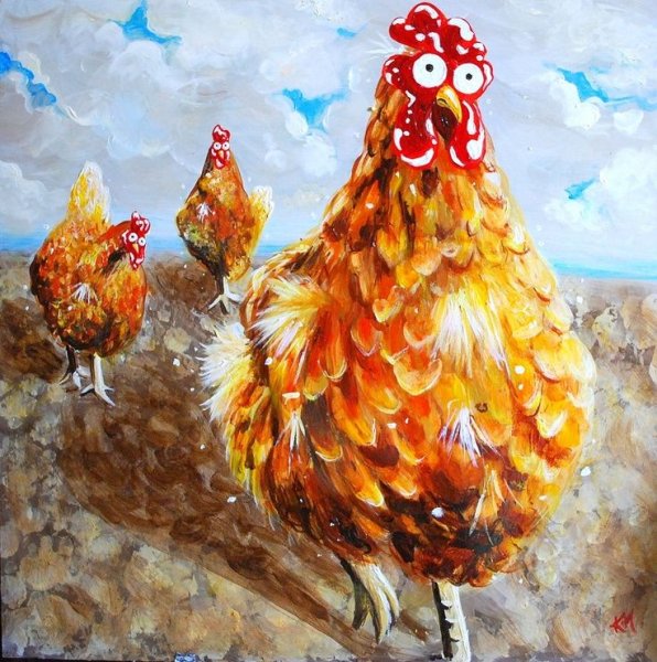 Ким Хаскинс куры