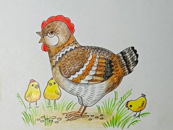 Ряба Курочка пеструшка