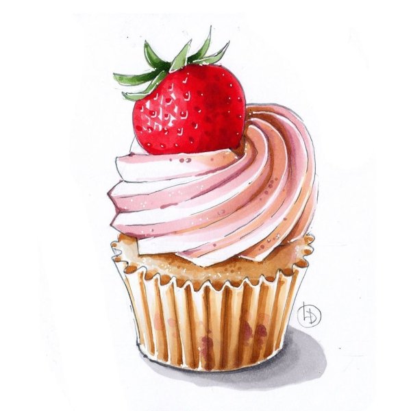 Сладости рисунок