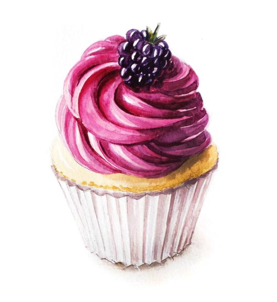 Акварельные сладости