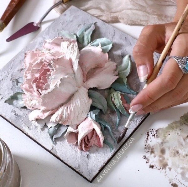 Объёмная живопись Евгении Ермиловой