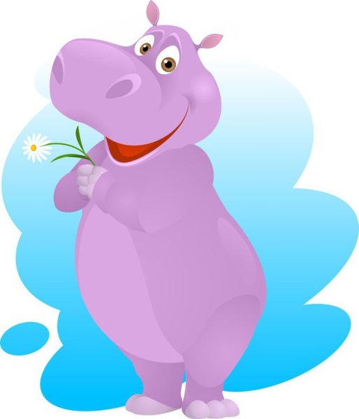 Красивый Бегемотик