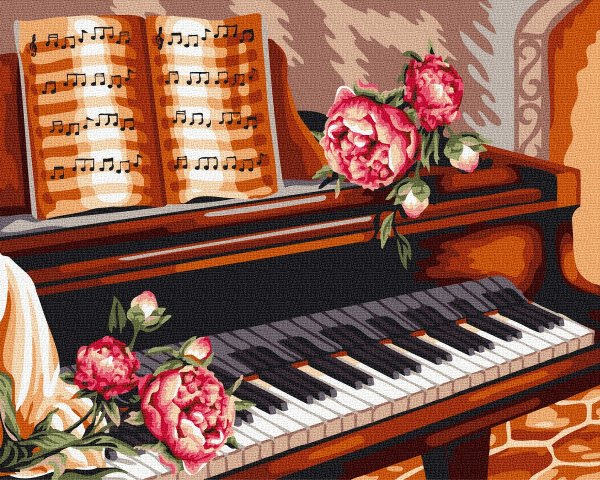 Фортепиано в цветах