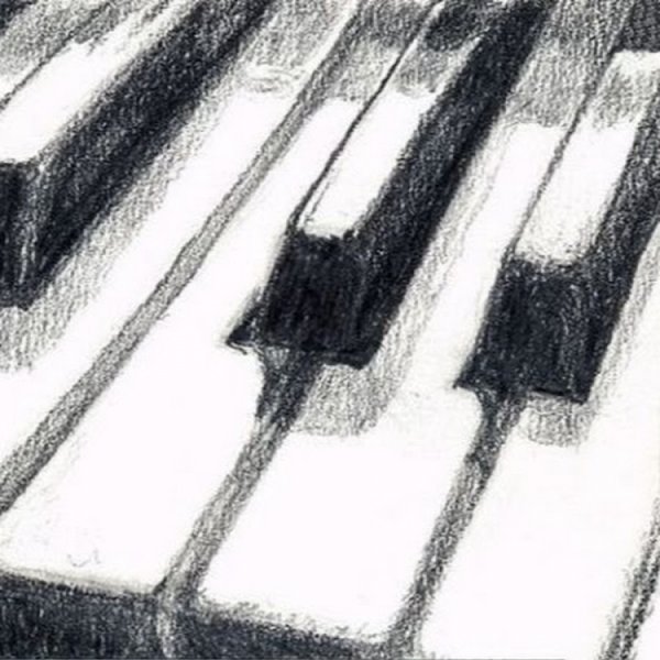 Пианист рисунок карандашом