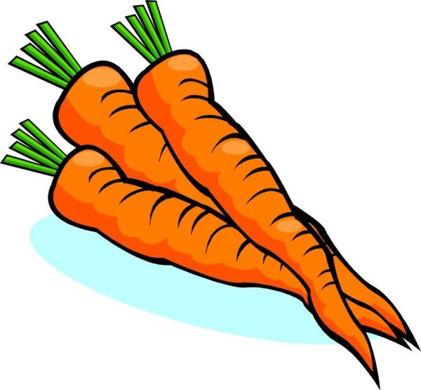 Маска морковки для детей