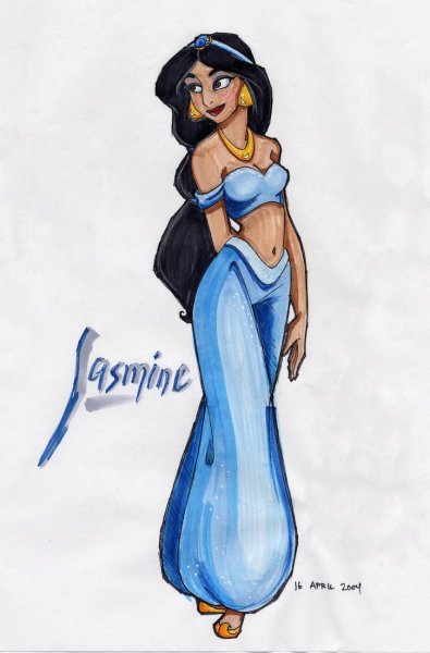 Рост Жасмин Дисней