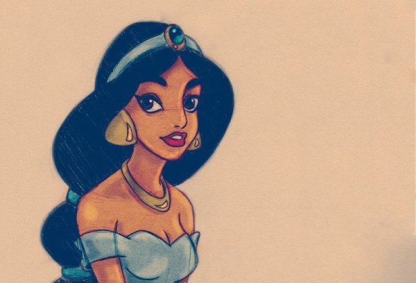 Жасмин рисунок