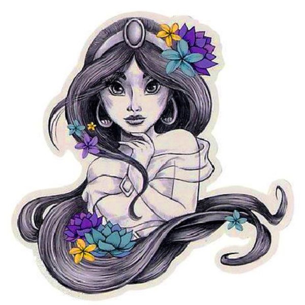 Жасмин в полный рост