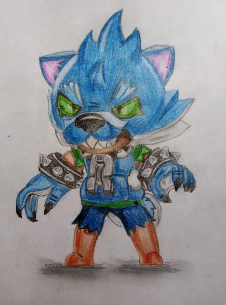 Леон Браво старс карандашом