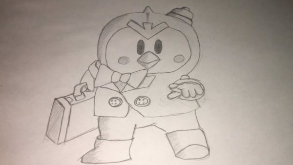 Brawl Stars Леон акула