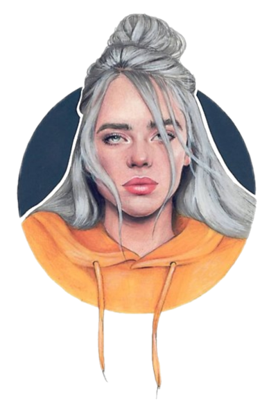 Наклейки Билли Айлиш