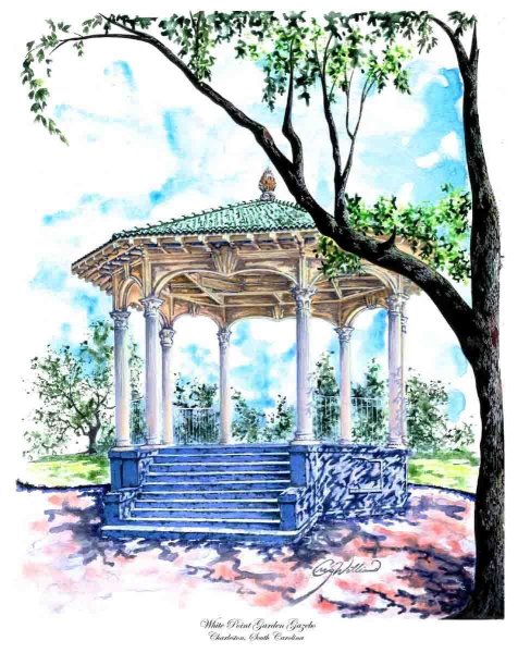 Беседка арт