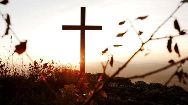 Красивый фон с крестом