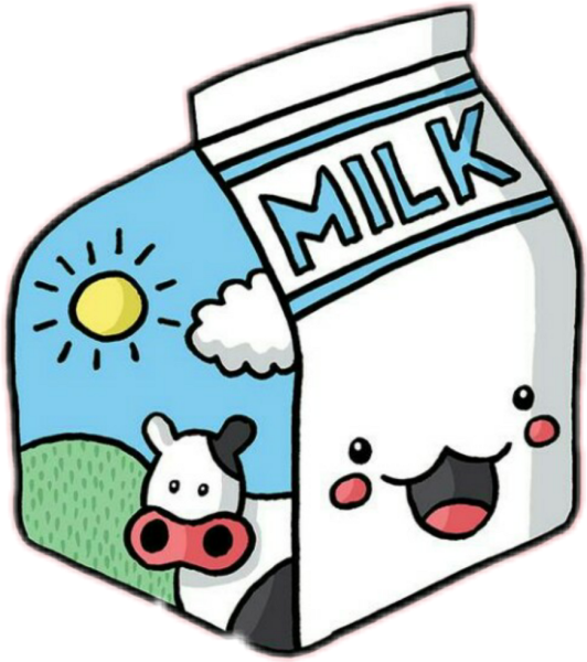 Нарисовать молоко