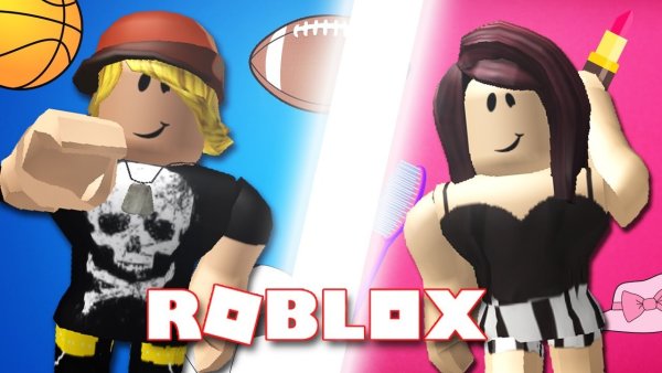 Девочки и мальчики из РОБЛОКСА