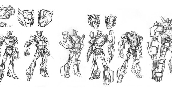 Трансформеры Прайм model Sheet