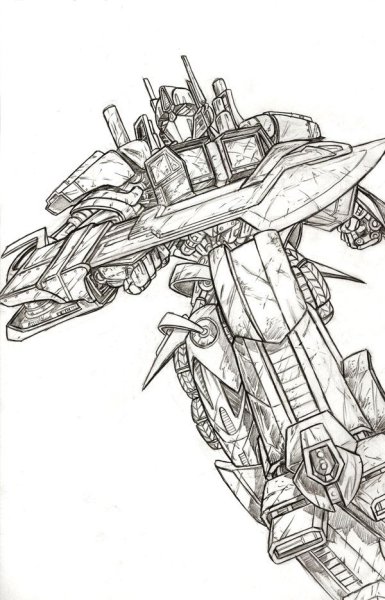 Трансформеры эскизы