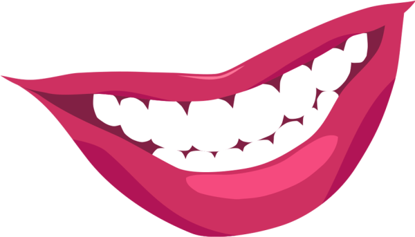 Улыбка на прозрачном фоне