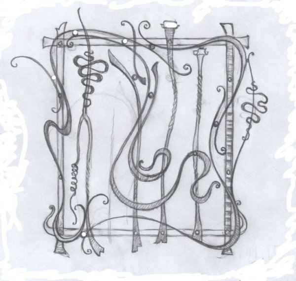 Ковка Модерн ар нуво