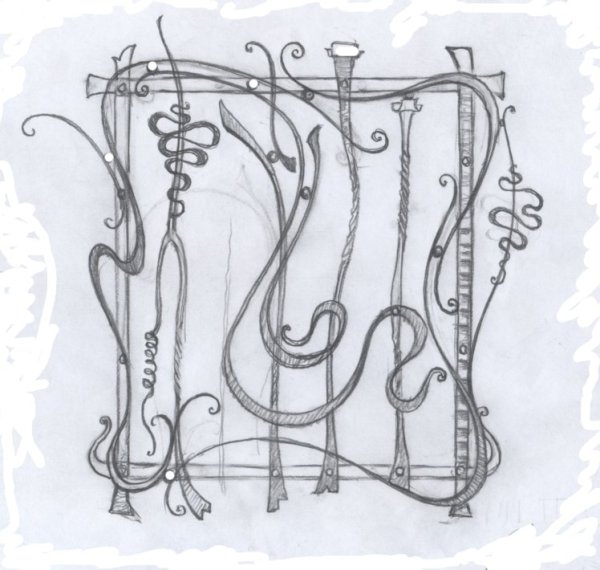Ковка художественная ар нуво