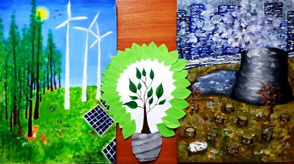 Энергосбережение поделка