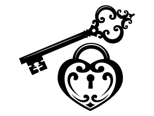 Тату ключ эскизы