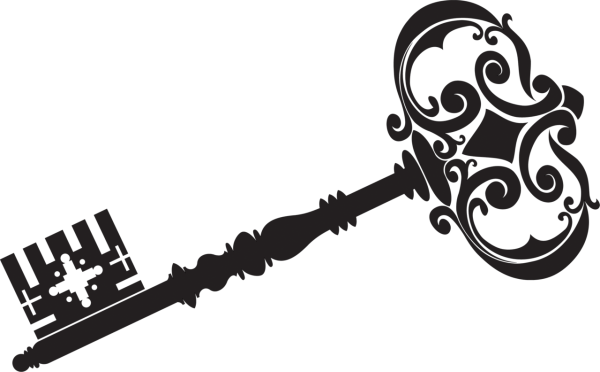 Ключ силуэт