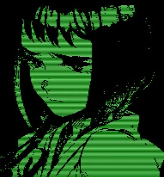 Зеленая аватарка