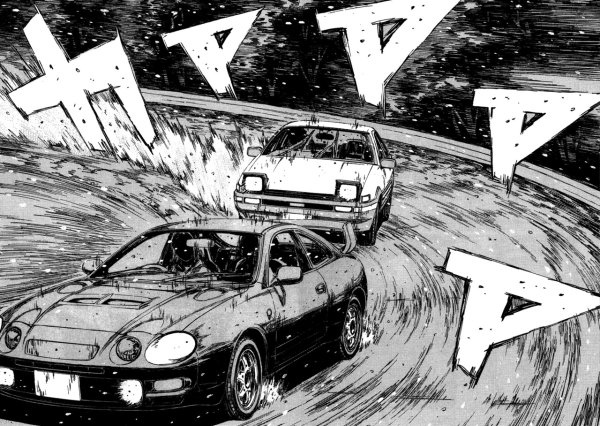 Initial d Toyota Celica