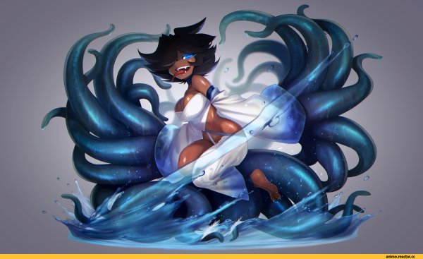 Девочка с щупальцами