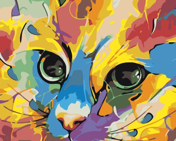 Рисунки разноцветные