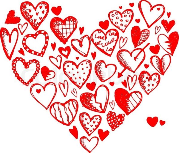 Сердце для распечатки