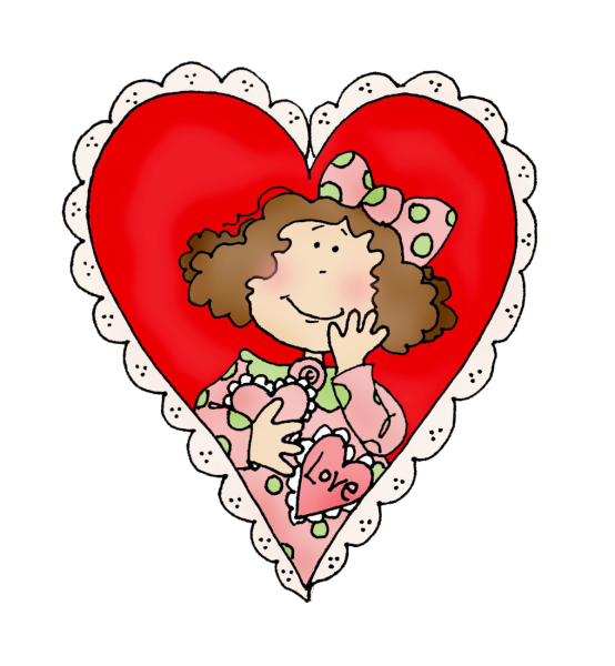 Открытка в виде сердца